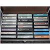 Image 2 : (2) Carry Cases full of Cassette Tapes