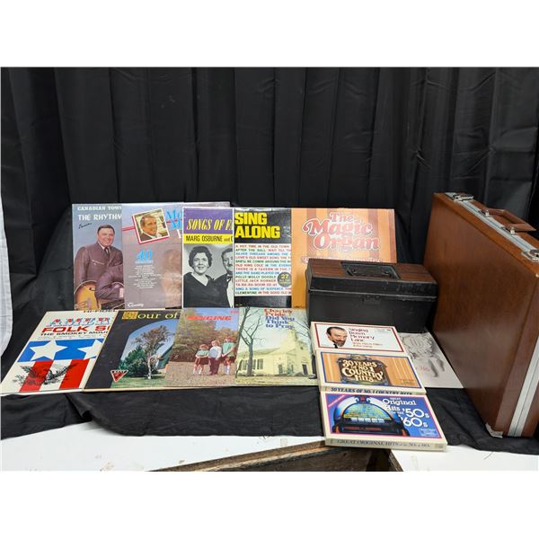 Lot of Misc. Music Items (Records, 8 Tracks, Cassette Tapes, etc.)