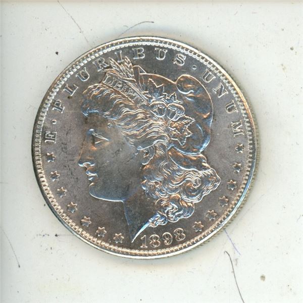 1898 U.S.A Silver One Dollar.
