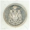 Image 1 : 1964 Canada Silver 50 Cents Coin.
