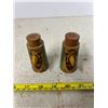 Image 1 : Vintage Carved Totem Pole Salt and Pepper  Shakers Wooden