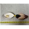 Image 1 : Mallard Duck Trinket Storage Container 8" Long