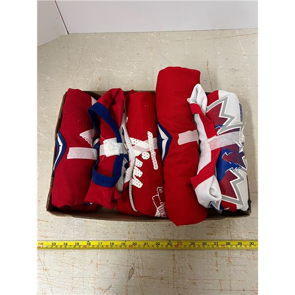 (5) Tim Horton Sweaters (2) Adult size (3) Kids Small