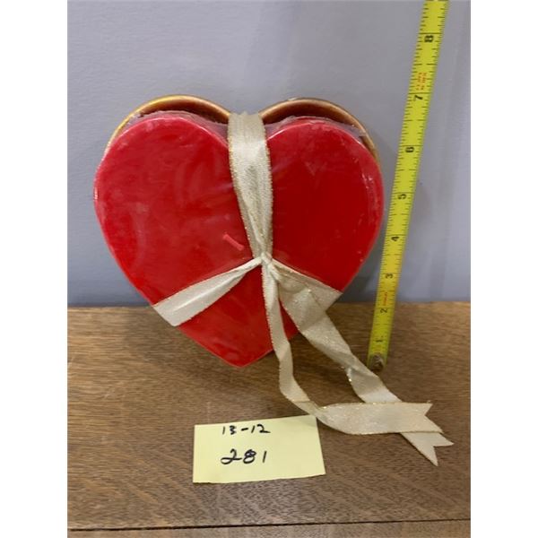 Heart Candle (2lbs./Dish)