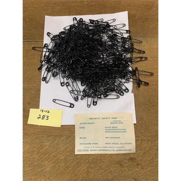 One Pound 2 inch Security pins