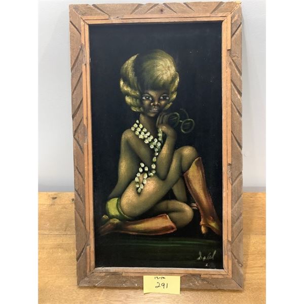 Black Velvet 14"x23" Approx.