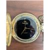 Image 2 : Eagle Star Geneve 17' Jewels Incablioc Swiss Made Pocket watch w/ Chain and End Charm
