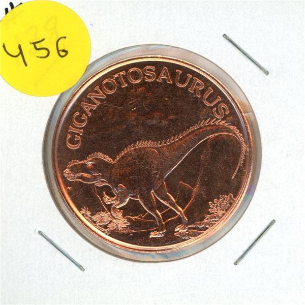 One A.V.D.P Ounce Copper .999 Fine.