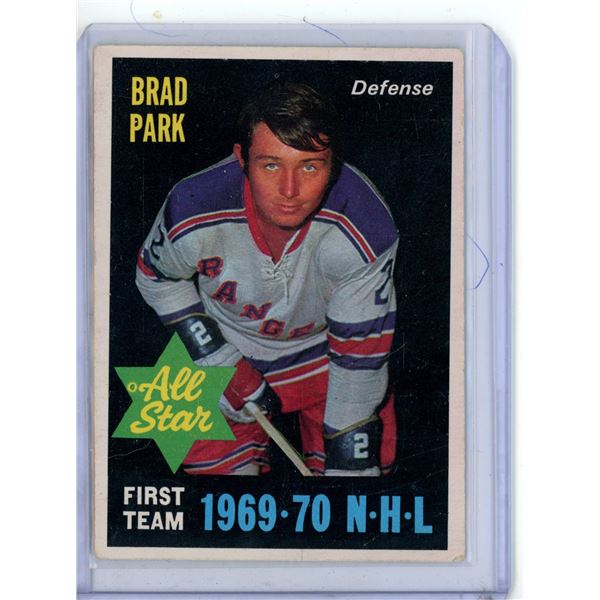 1970-71 OPC Brad Park All Star #239