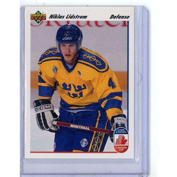 1991-92 UD #26 Lidstorm Rookie Card