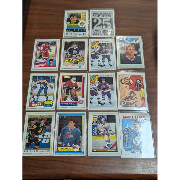 (14) 1992 OPC Anniversary Cards