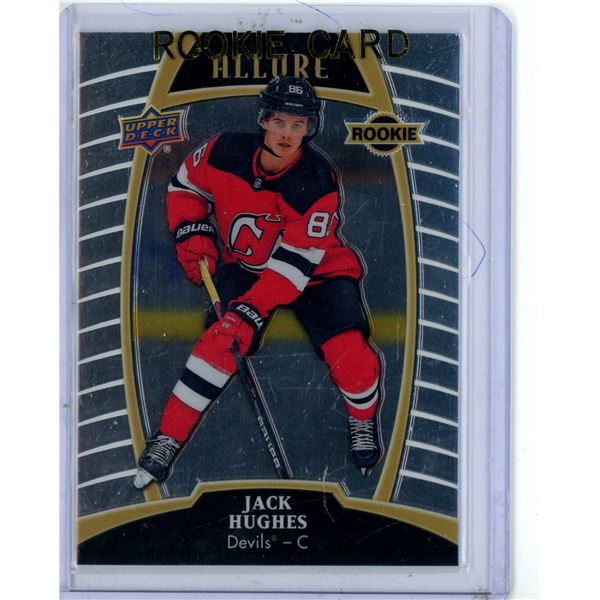 Jack Hughes Rookie Card 2019 Allure #100