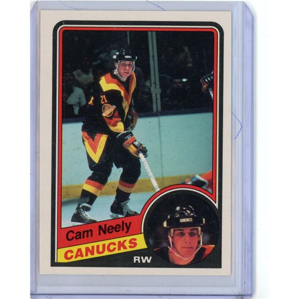 Cam Neely Rookie Card 1984-85 OPC #327