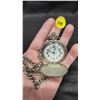 Image 2 : Spaltec Pocket Watch Japan, Singapore w/Fob Needs Battery