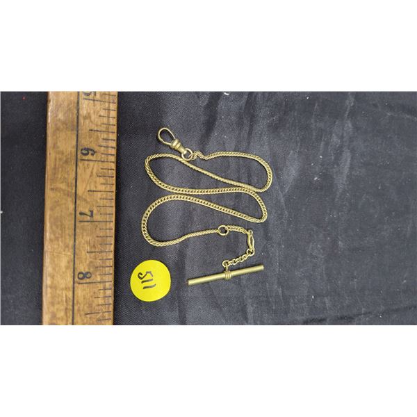 16 Pocket Watch Fob Pocket Watch Gold Toned