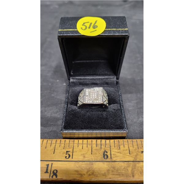 Men's .9.25 Silver Ring Size 9 1/2 NEW