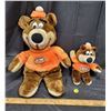 Image 1 : 2-A&W Plush Bears 8"and 16"