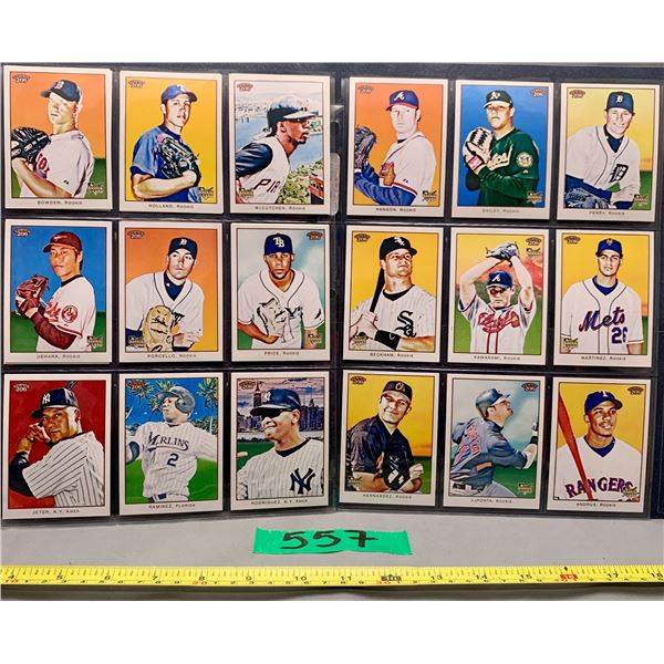 24 Short print rookie baseball cards(rare)