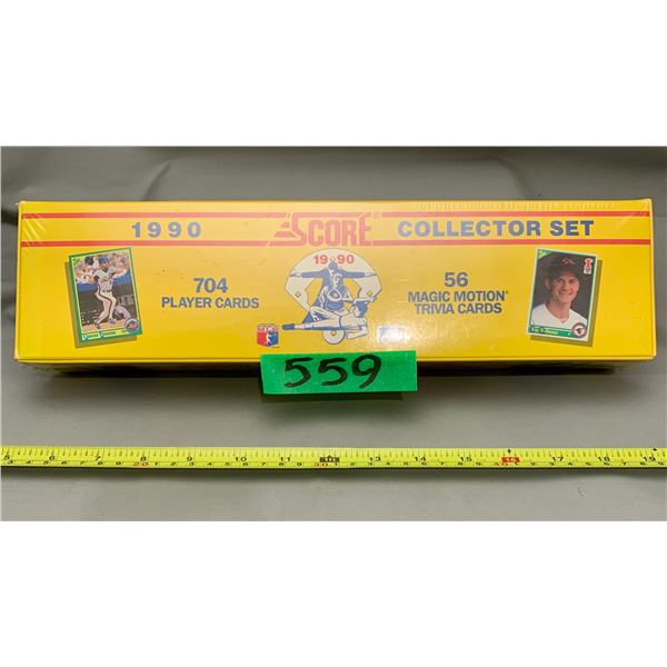 1990 base ball collectors set mint- sealed- rare