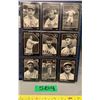 Image 1 : The sporting news Conlon collection of 9 baseball cards