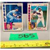 Image 1 : 2 vintage 1979 OPC baseball cards-George Brett and Willie Randolph