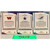 Image 2 : 3 NFL elite football cards