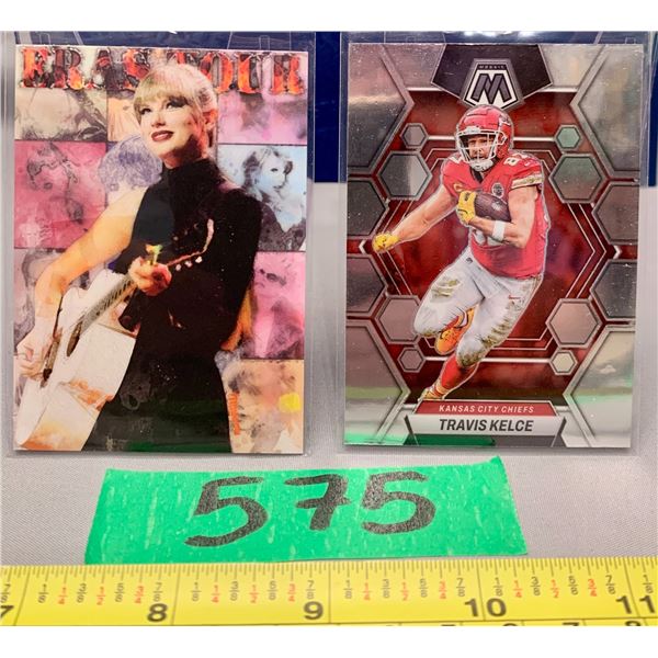 Music legend and NFL superstar- swift and kelce cards