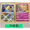 Image 1 : Pokemon Radiant Jirachi and xerneas holo cards- authentic