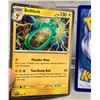 Image 2 : Pokemon bellibolt and ogerpon cosmos holo cards- authentic