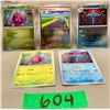 Image 1 : 5 japanese pokemon cards- authentic- rare