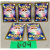 Image 4 : 5 japanese pokemon cards- authentic- rare