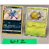 Image 1 : Pokemon cards- Morgrem and rellor holos- rare- authentic