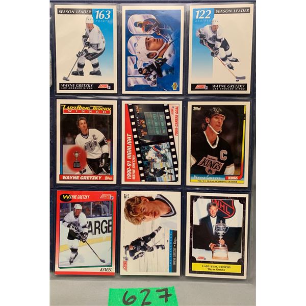 9 wayne gretzky hockey cards
