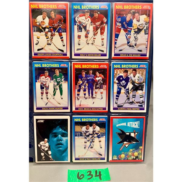 18 NHL special inserts cards