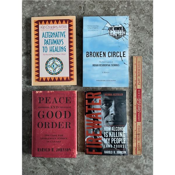 Indigenous Books x 4. Harold R. Johnson.