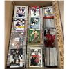 Image 1 : Large box of 2400+ hockey cards. Mixed Brands. Mixed Years. Duplicates.