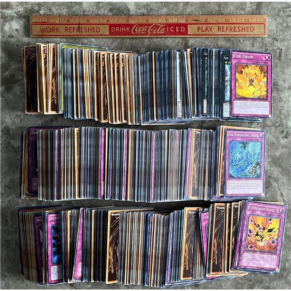 Lot of Yu-Gi-Oh! Trading cards. From 1996.