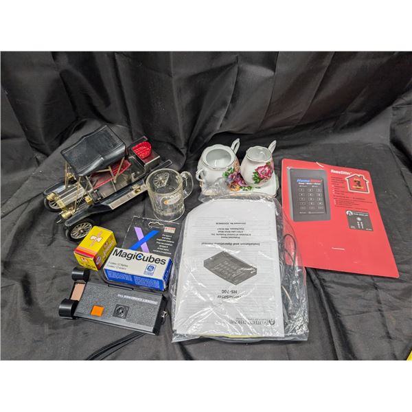 Box of misc. Vintage Items