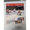 Image 4 : Vintage French Montreal Canadians Team Calendar (Hockey and Baseball Sponsored by Molson) Year 1985