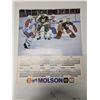 Image 4 : Vintage French Montreal Canadians Team Calendar (Hockey and Baseball Sponsored by Molson) Year 1981