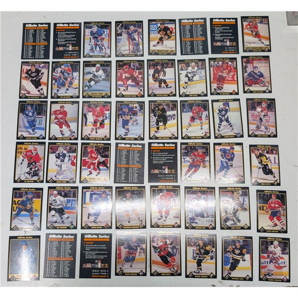 Gillette Series 1991-92 Hockey Cards w/ (3) Rookie Cards