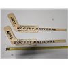 Image 2 : (2) Vintage NHL (Hockey National) Goalie Mini Sticks