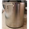 Image 2 : Large stainless steel Stock Pot with lid and stainless steel handles.  14" x 14"