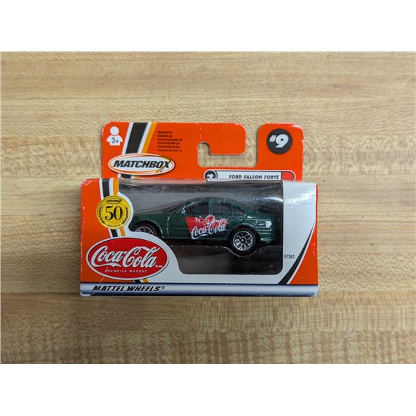 Sealed Matchbox Coca-Cola Mattel Wheels Car (Vintage 2001)