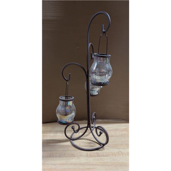 Metal Candle Stand