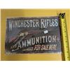 Image 2 : Tin Sign Winchester 12"x8"