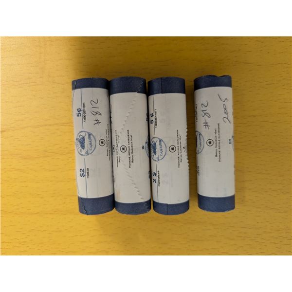 5 Cent RCM Mint Rolls 2005 (4)