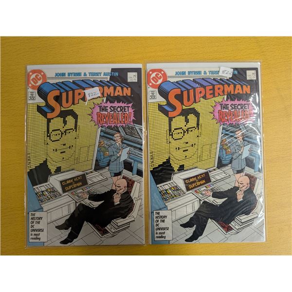 (2) Superman Bryne/Asutin Feb 87 #2 Nm/MT