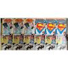 Image 1 : (3) Man of Steel 1986 #1, (3) #2, 3 #3 and (6) Feb 1987 #2