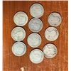 Image 2 : Lot of 10 well worn Canadian dimes (pre-1936) Edward VII & George V.